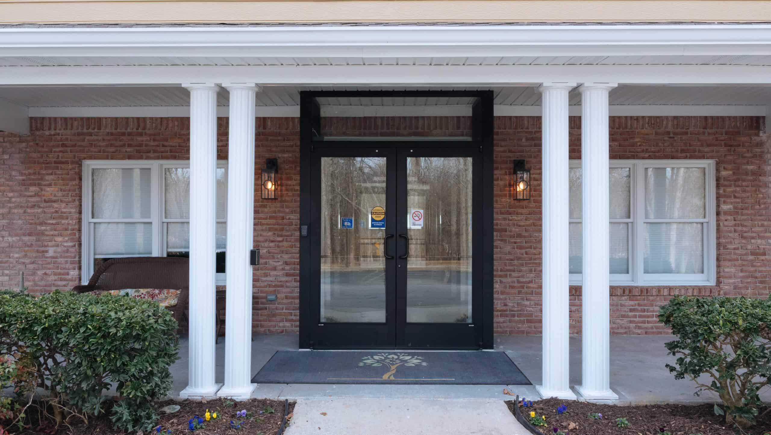 doors leading inside our mental health treatment center Atlanta